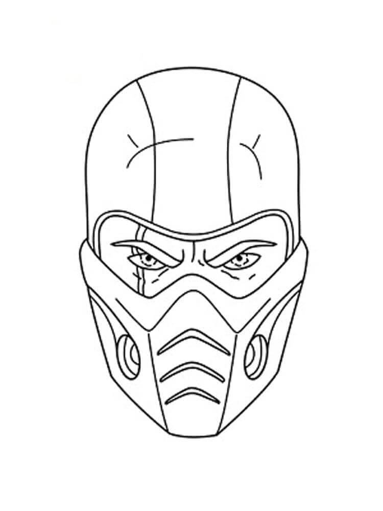 Målarbild Sub-Zero Mask