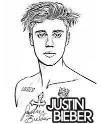 Målarbild Perfekt Justin Bieber