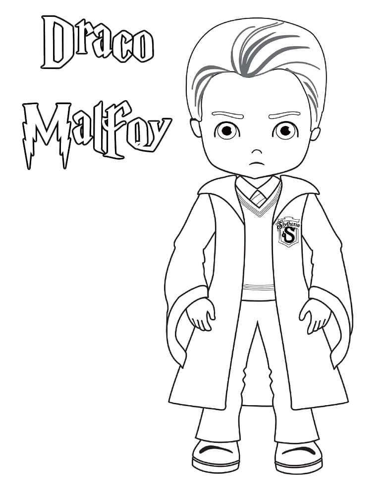 Målarbild Draco Malfoy
