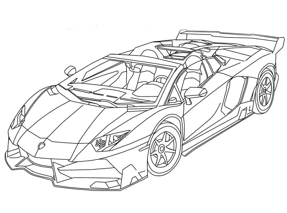 M larbild Lamborghini Bil Skiv Ut Gratis P Malarbilder se