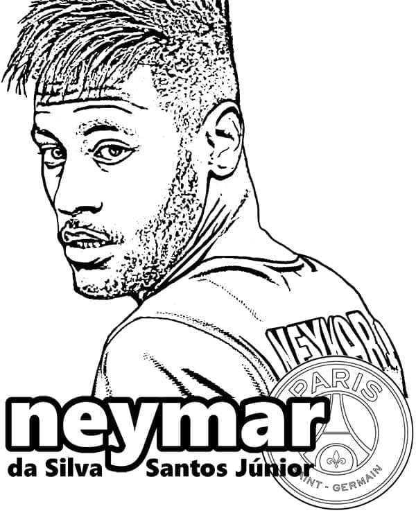 Målarbild Neymar (8)