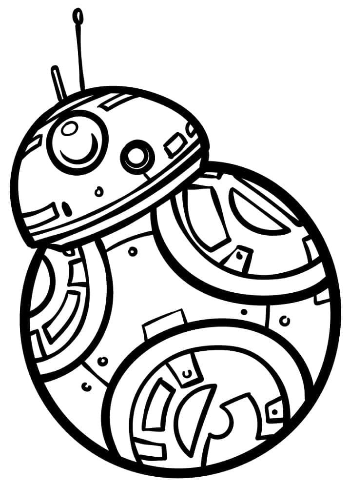 Målarbild BB-8