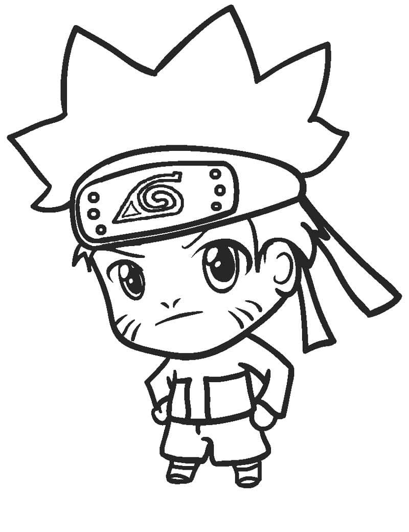Målarbild Chibi Naruto