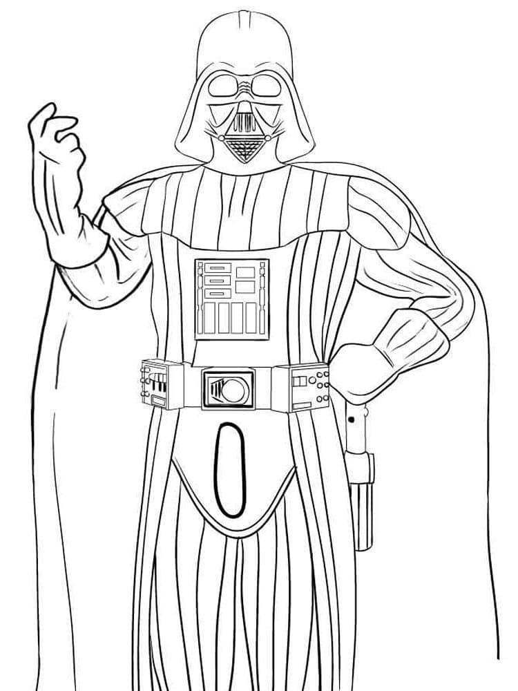 Målarbild Darth Vader (4)