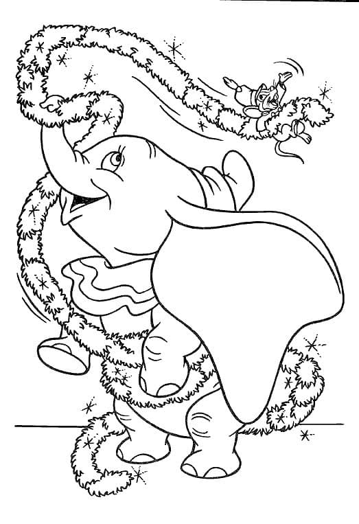 Målarbild Dumbo (6)