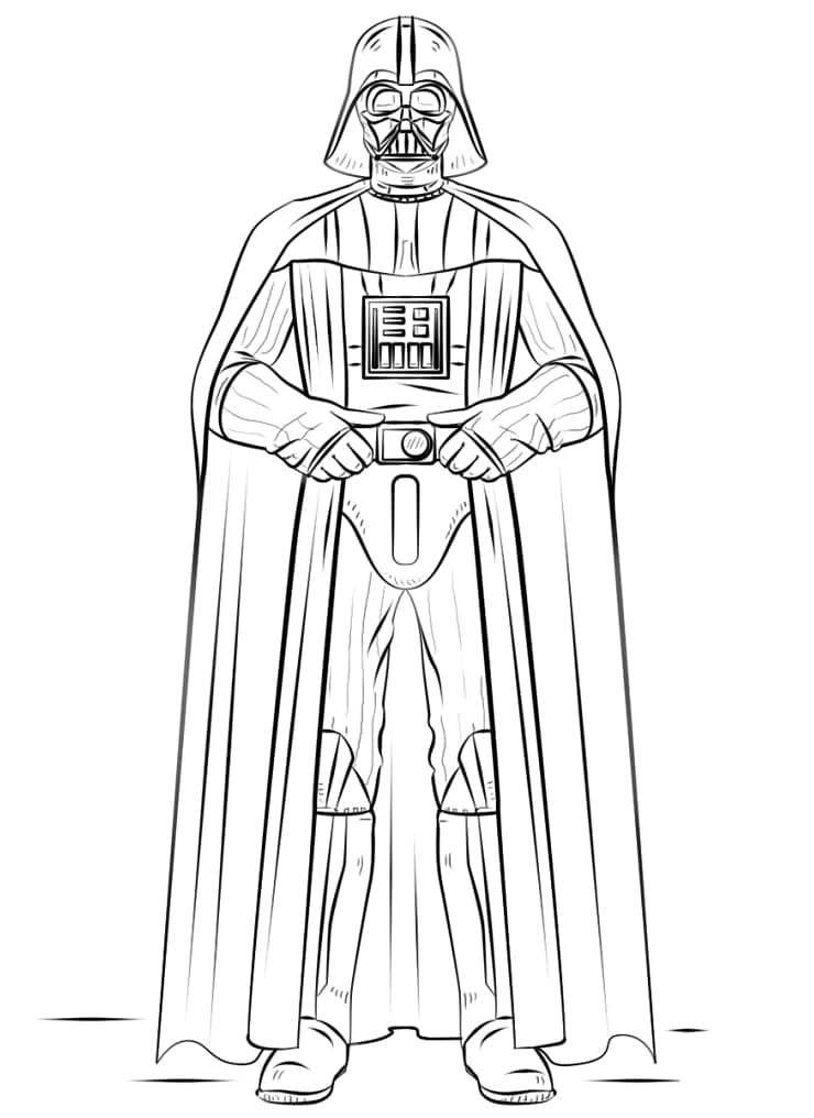 Målarbild Star Wars Darth Vader