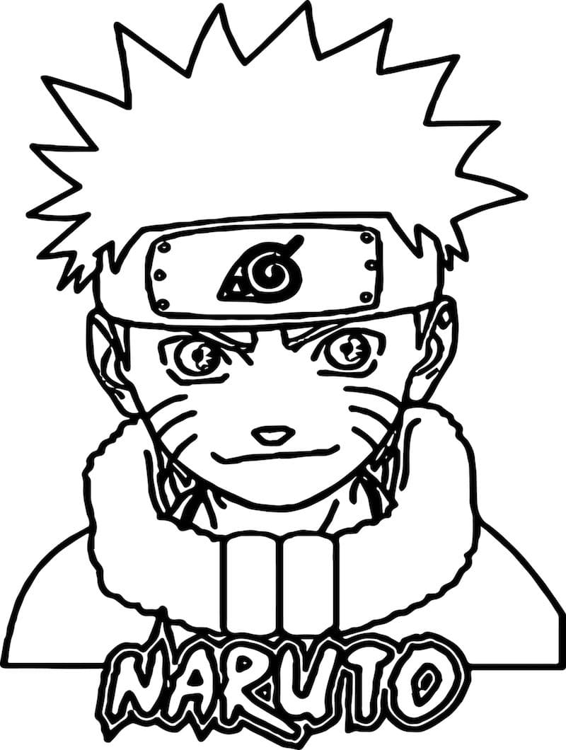 Målarbild Uzumaki Naruto (2)