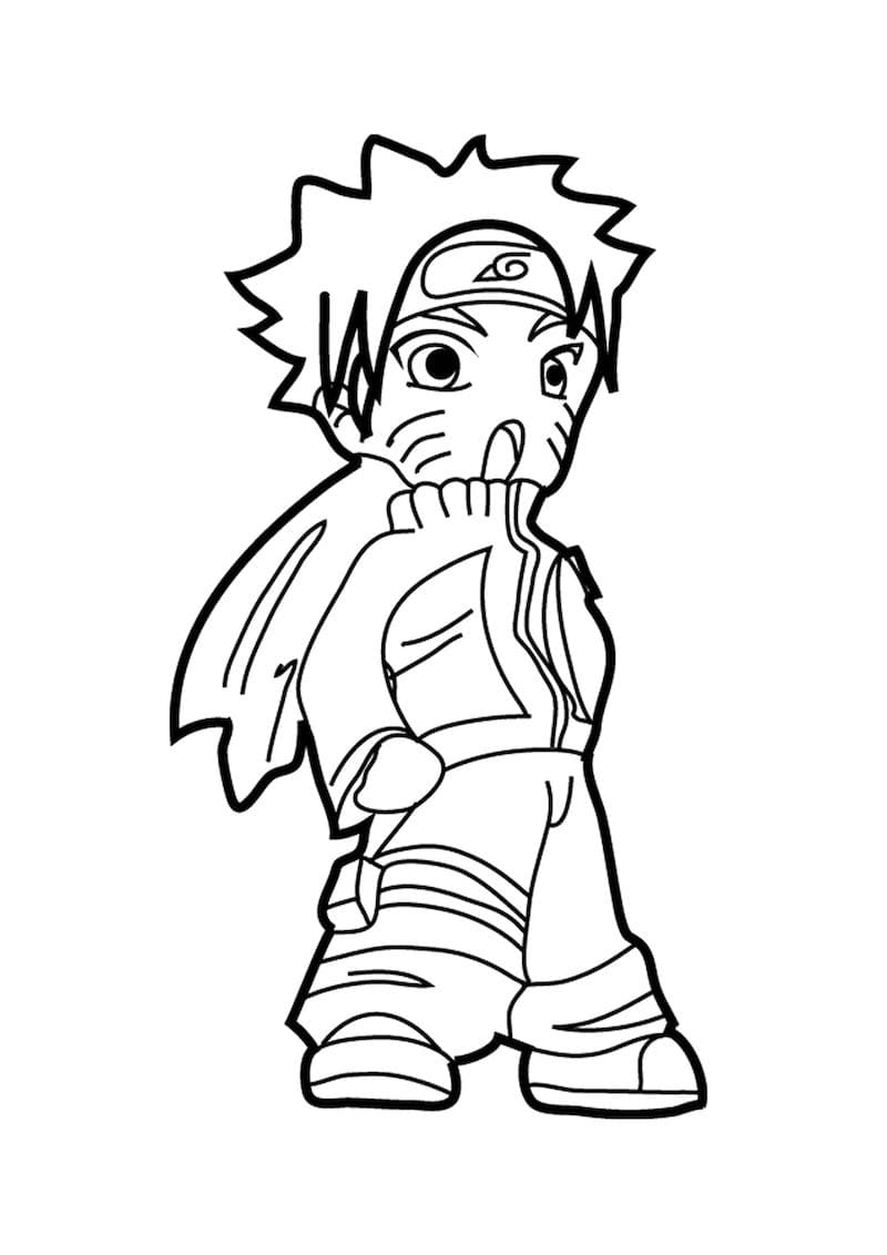 Målarbild Uzumaki Naruto (5)