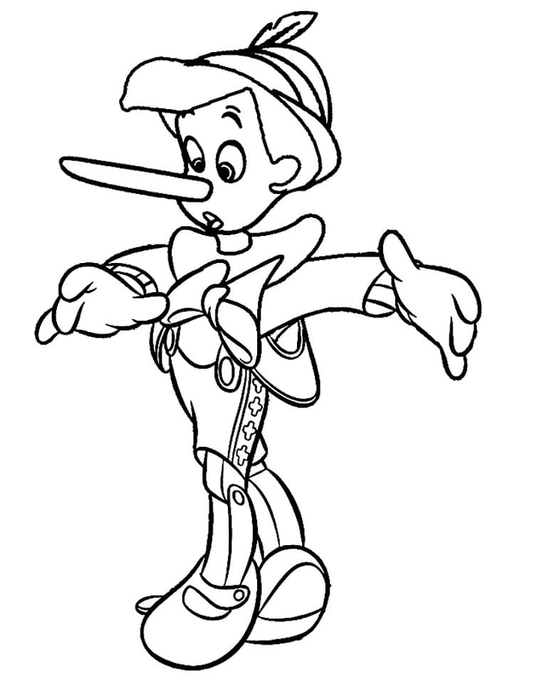 Målarbild Pinocchio (8)