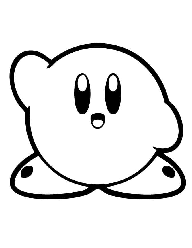 Målarbild Bedårande Kirby
