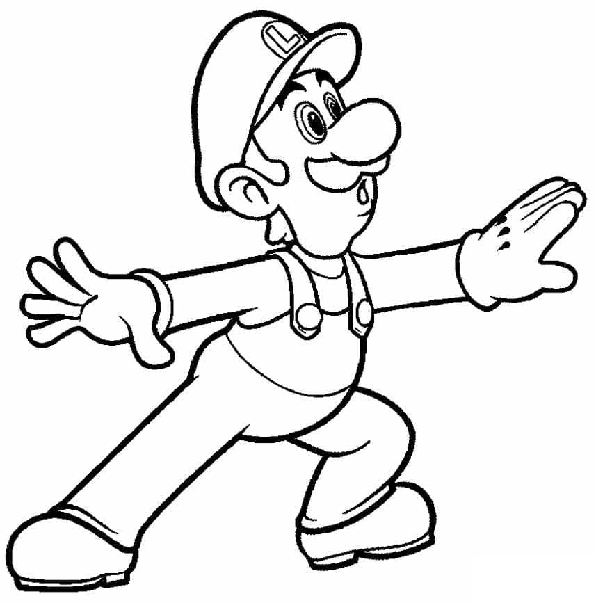 Målarbild Luigi 2