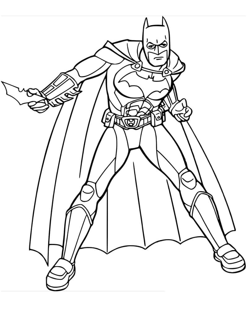Målarbild Batman 11