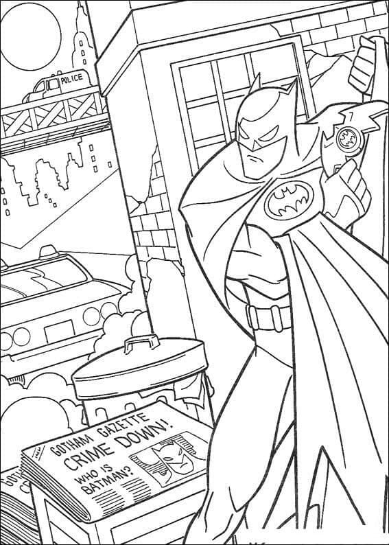 Målarbild Batman 3