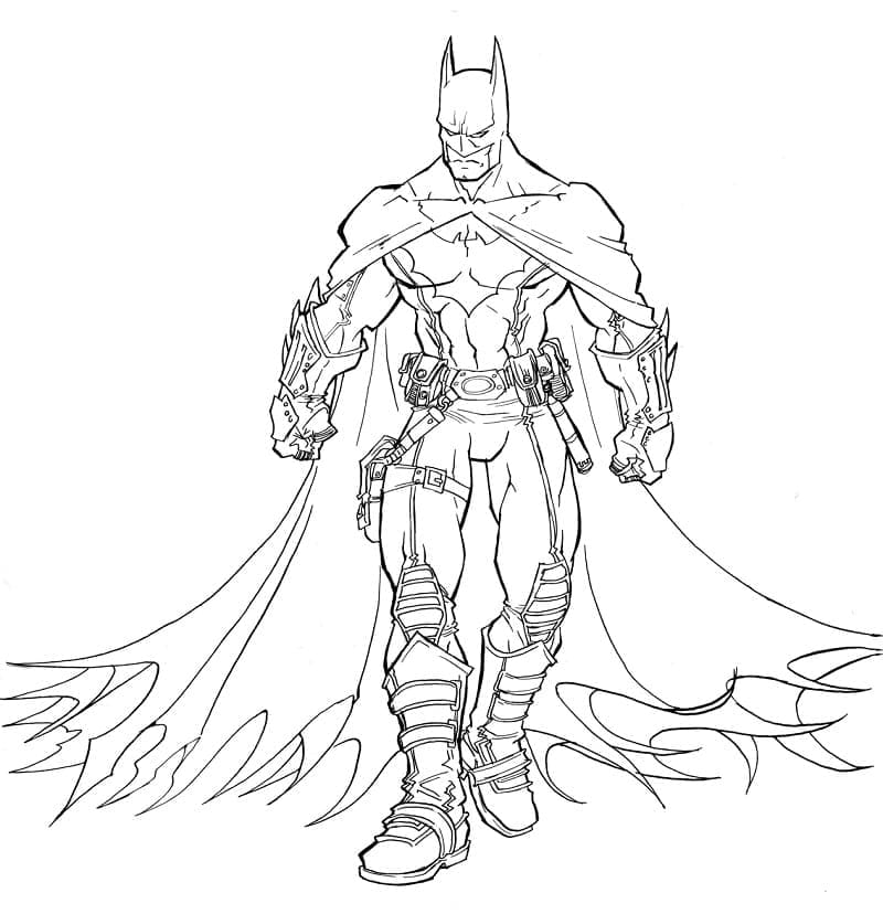 Målarbild Batman 4
