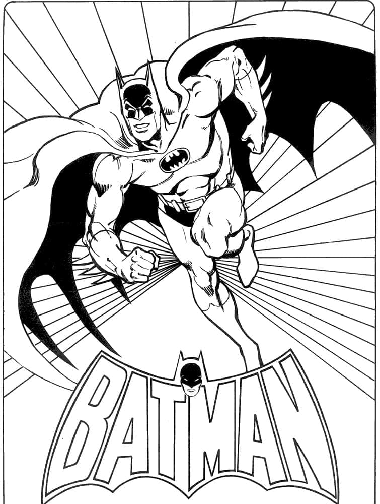 Målarbild Batman 5
