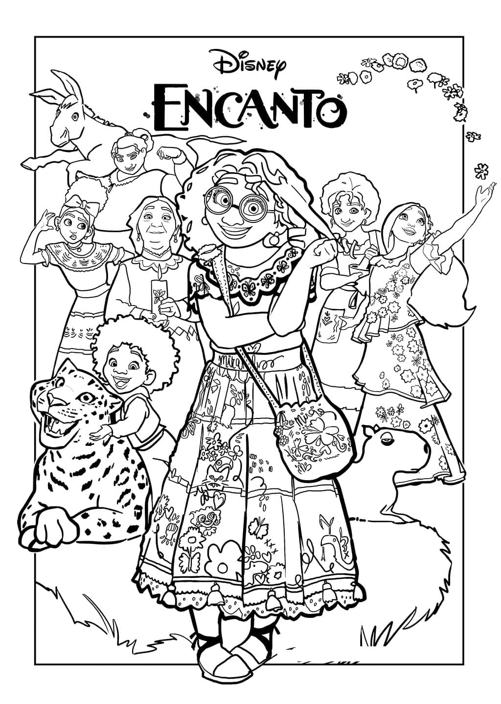 Målarbild Encanto 2