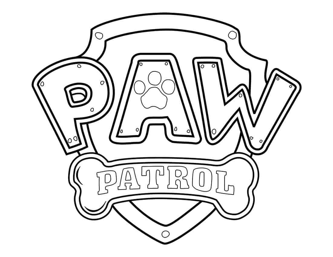 Målarbild Paw Patrol Gratis