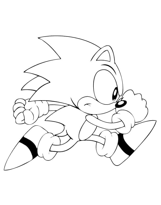 Målarbild Sonic 1