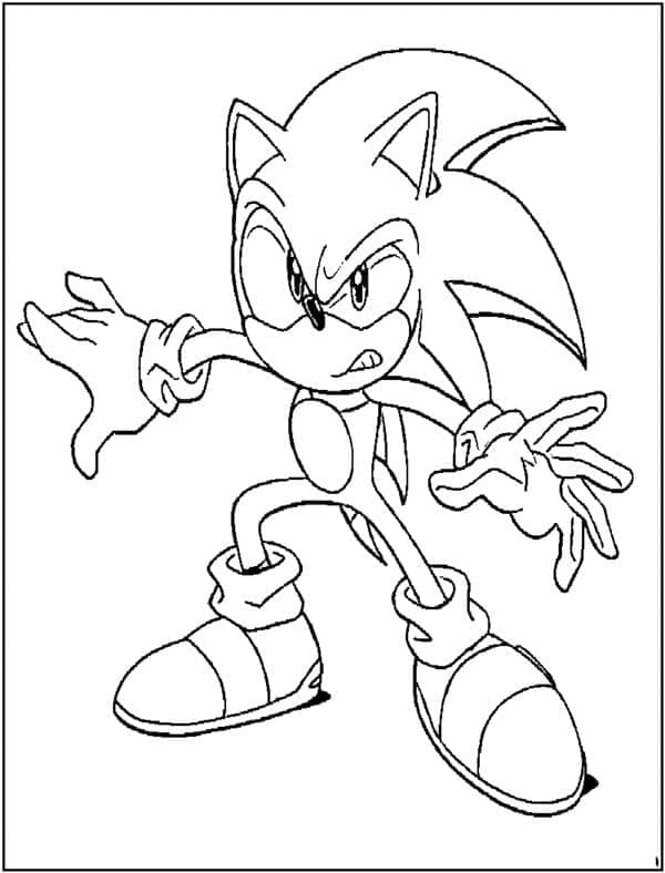 Målarbild Sonic 3