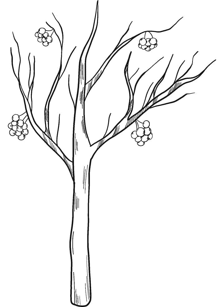 Målarbild Träd 4