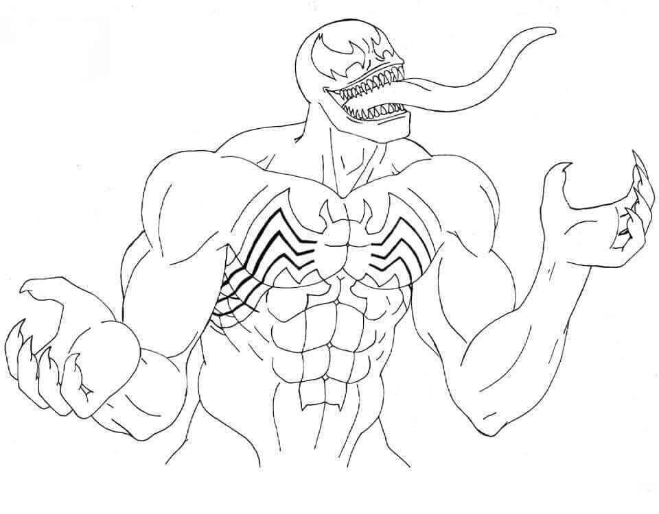 Målarbild Venom 14
