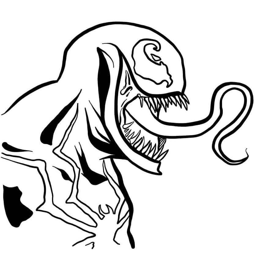Målarbild Venom Gratis