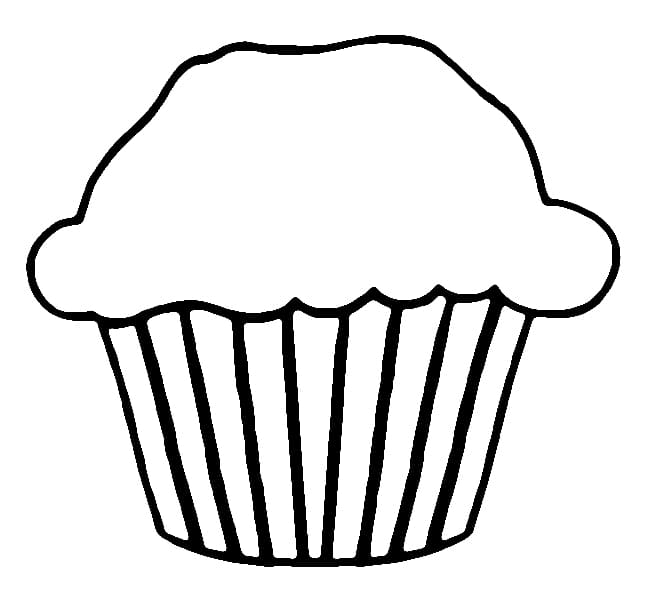 Målarbilder Muffins