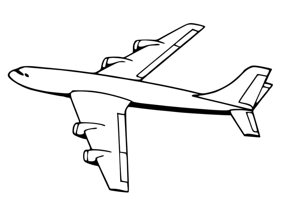 Målarbild Flygplan 5