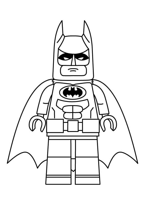 Målarbild Lego Batman
