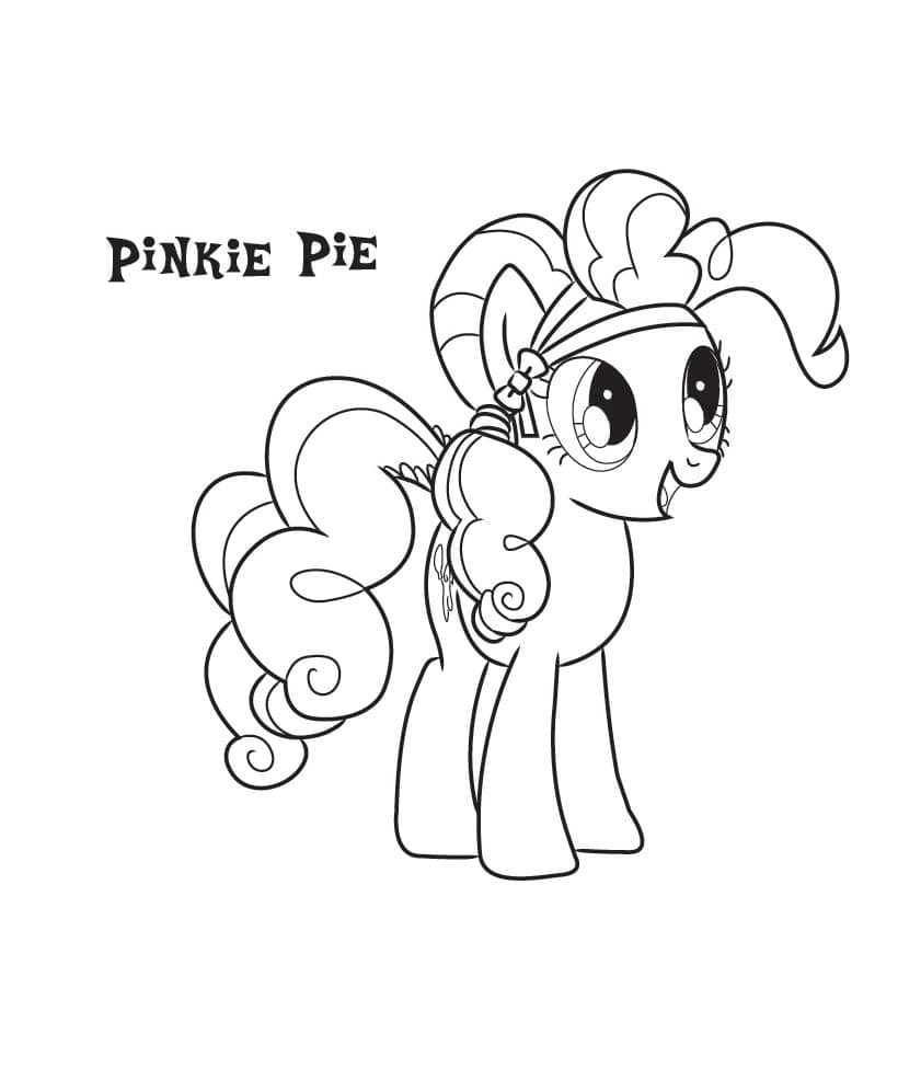 Målarbild My Little Pony Pinkie Pie