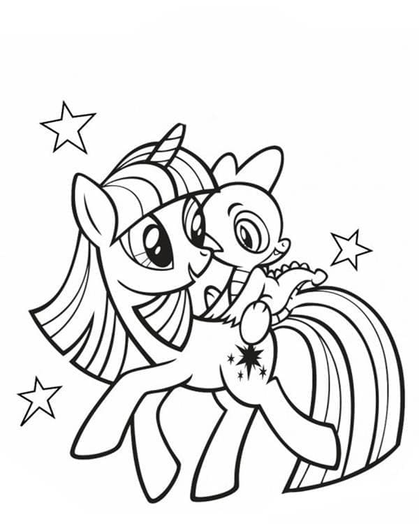 Målarbild Twilight Sparkle My Little Pony