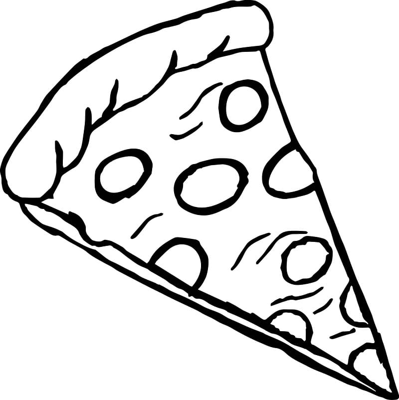 Målarbild Pizza 1
