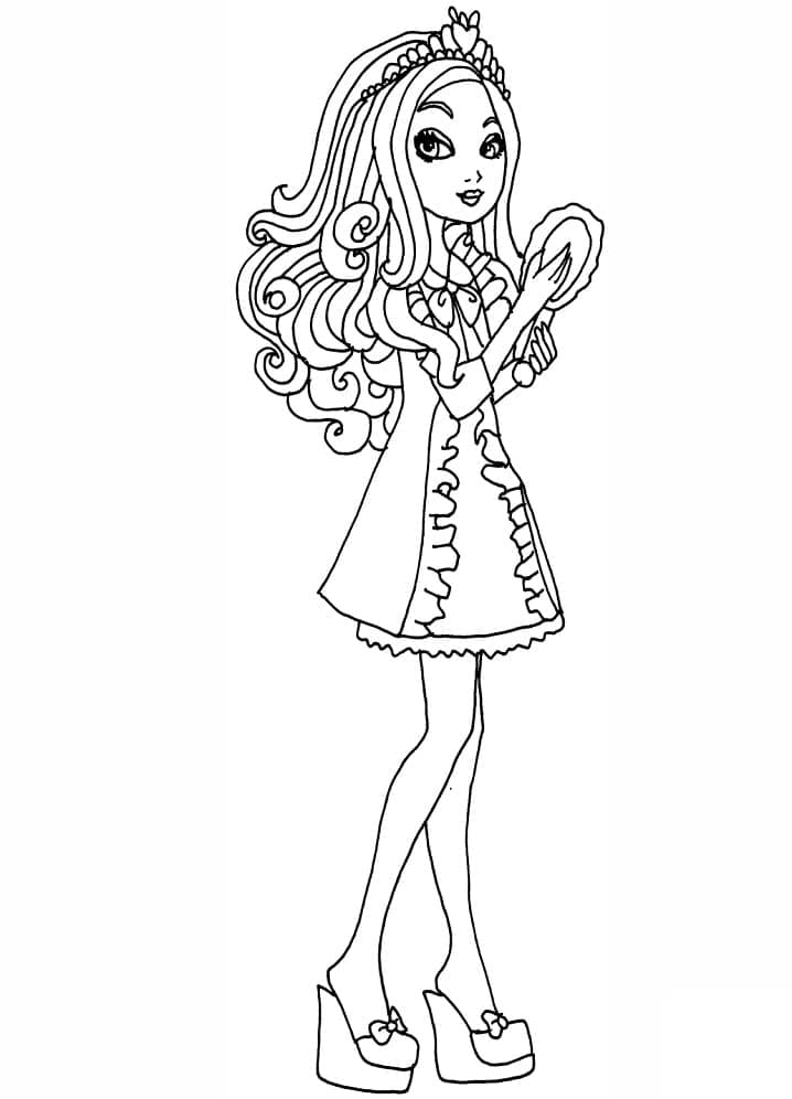 Målarbild Apple White i Ever After High