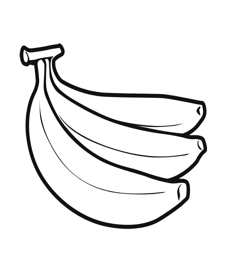 Målarbild Bananer 2