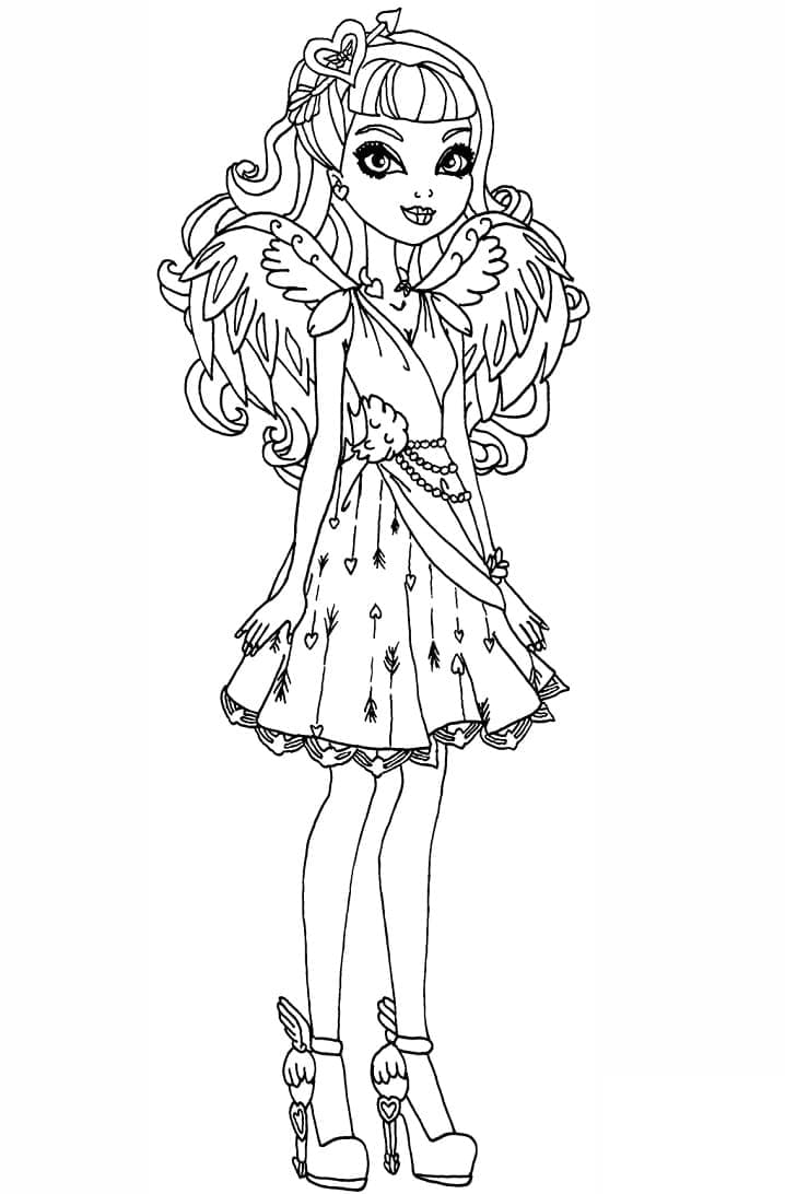 Målarbild C.A Cupid från Ever After High