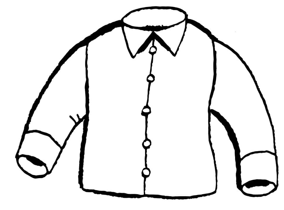 Målarbild En Skjorta