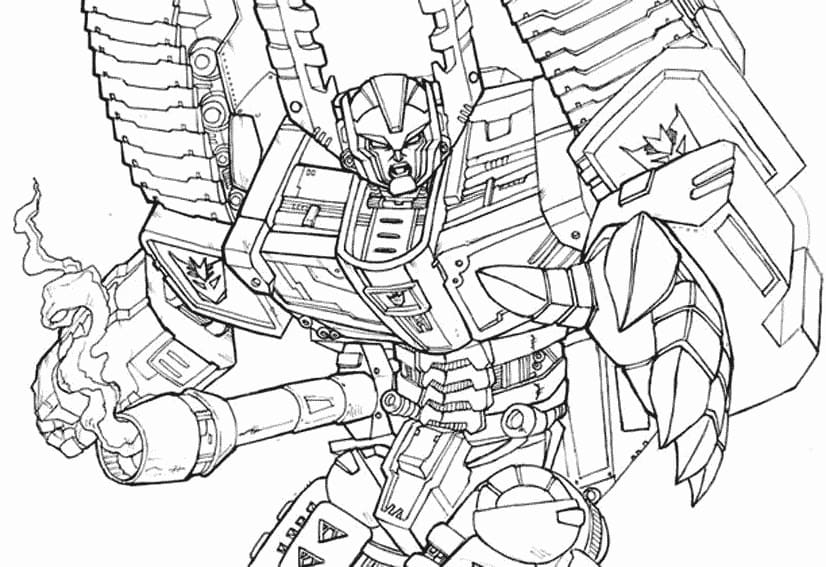 Målarbild Transformers 2