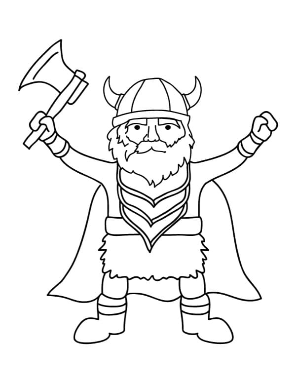 Målarbilder Viking