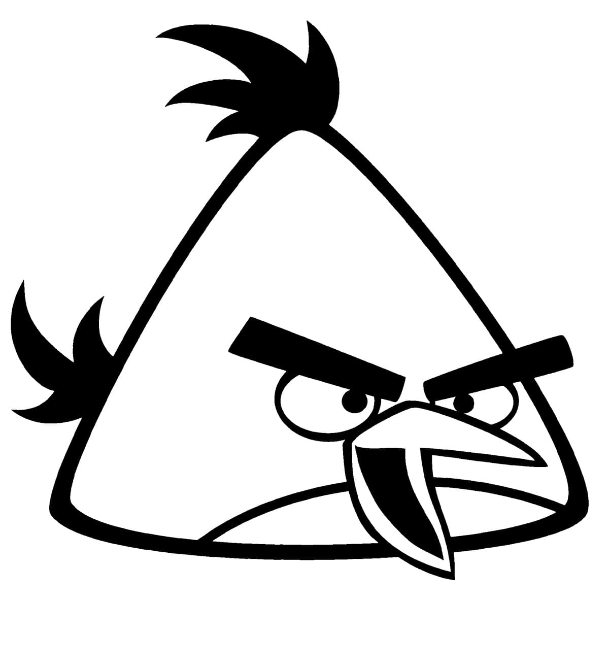 Målarbild Yellow Bird från Angry Birds