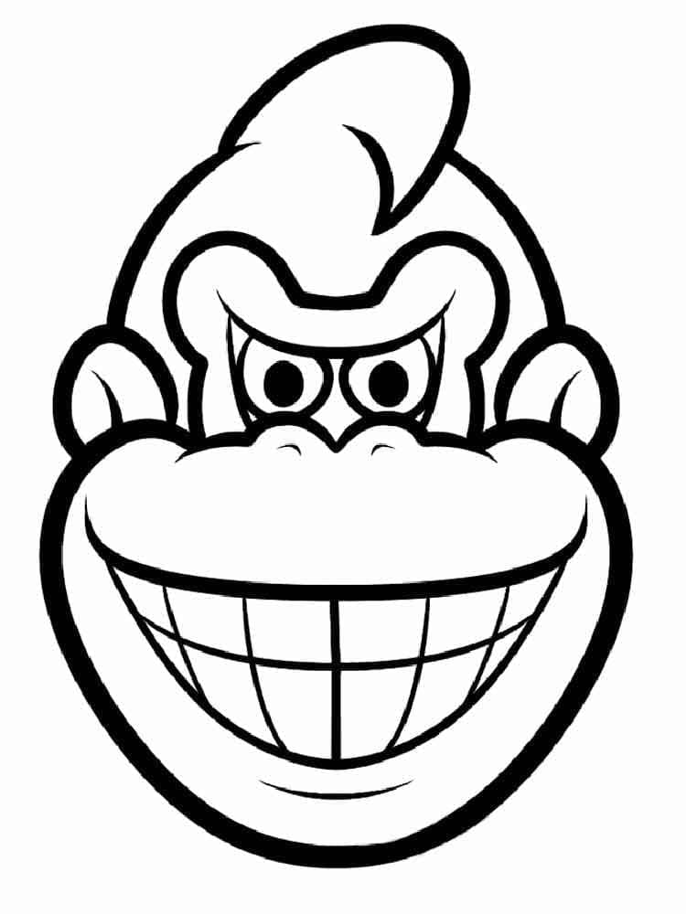 Målarbild Donkey Kong 5