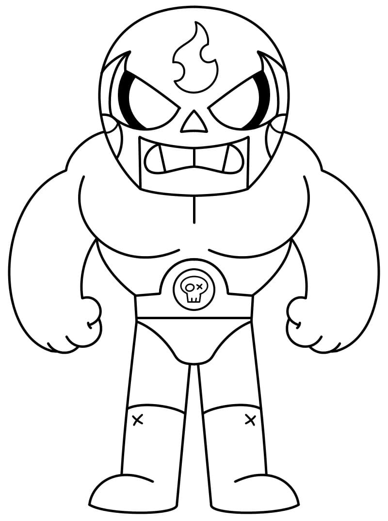 M larbild El Primo Brawl Stars Skiv Ut Gratis P Malarbilder se M larbild El Primo Brawl Stars Skiv Ut Gratis P Malarbilder se