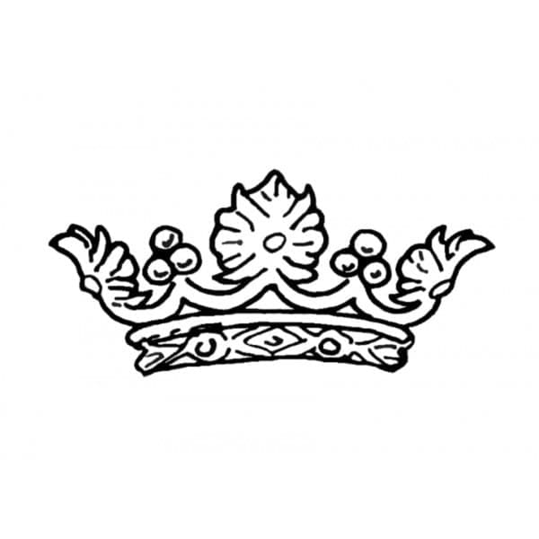 Målarbild Kunglig Krona