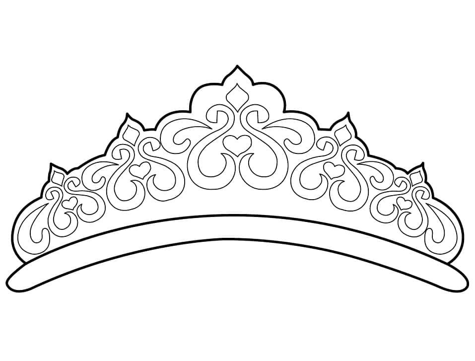 Målarbild Kunglig Prinsesskrona