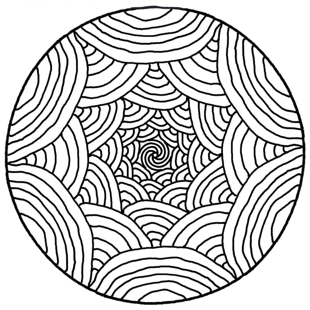 Målarbild Magnifik Mandala