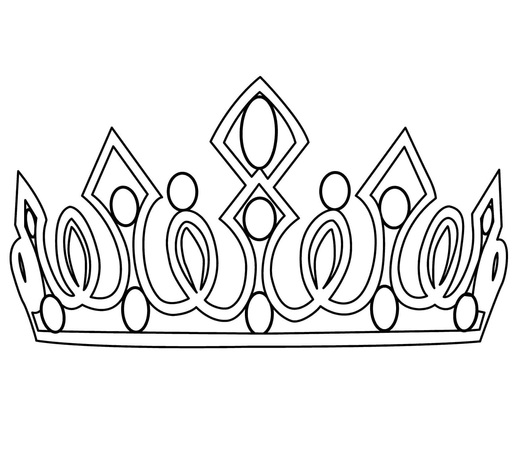 Målarbild Prinsesskrona