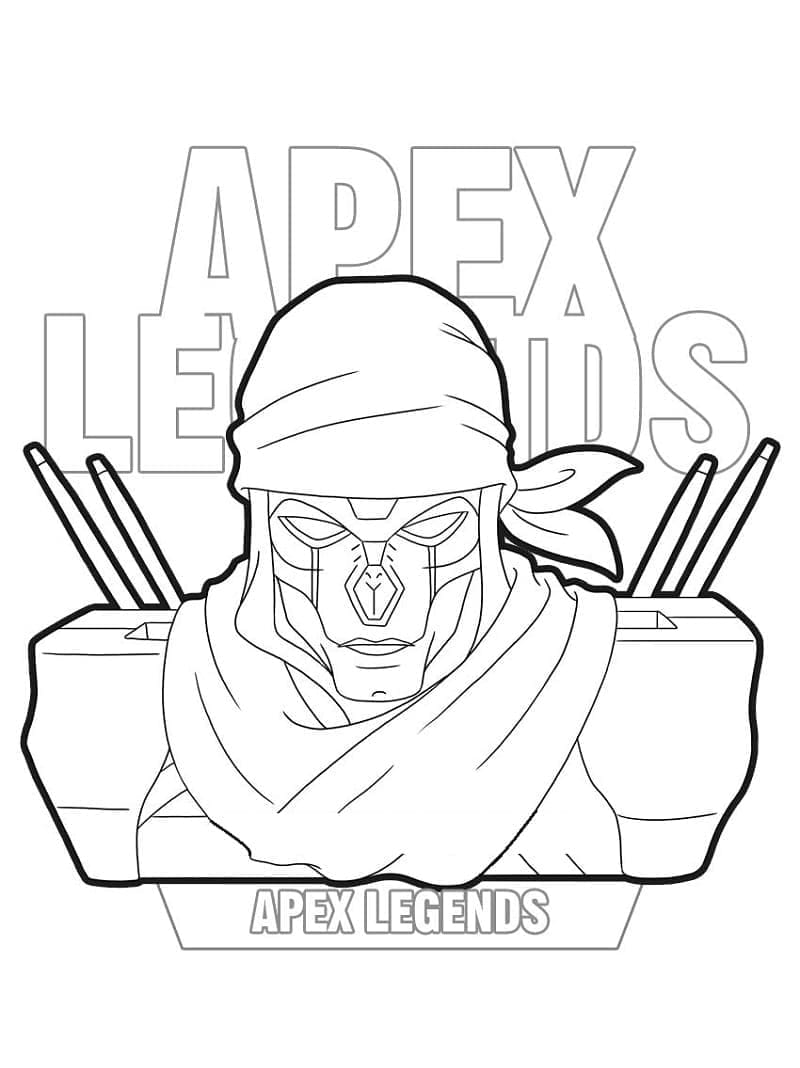 Målarbild Revenant från Apex Legends