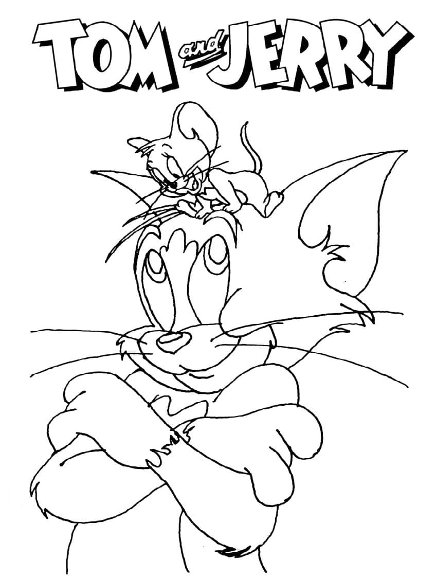 Målarbild Tom och Jerry 5