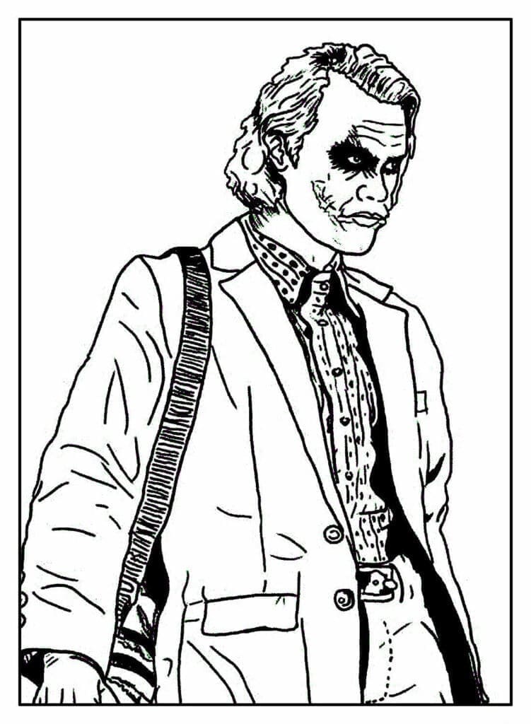 Målarbild Jokern 2