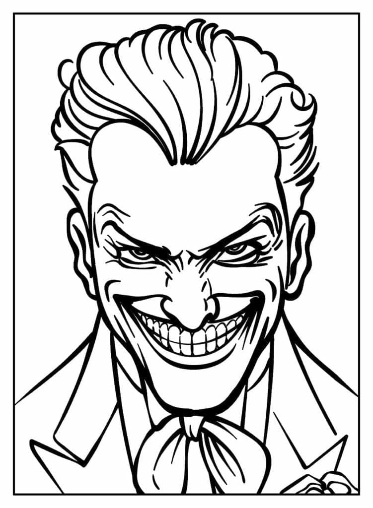 Målarbild Jokern 5