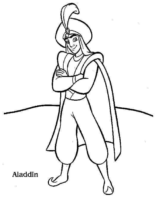 Målarbild Fantastiskt Aladdin